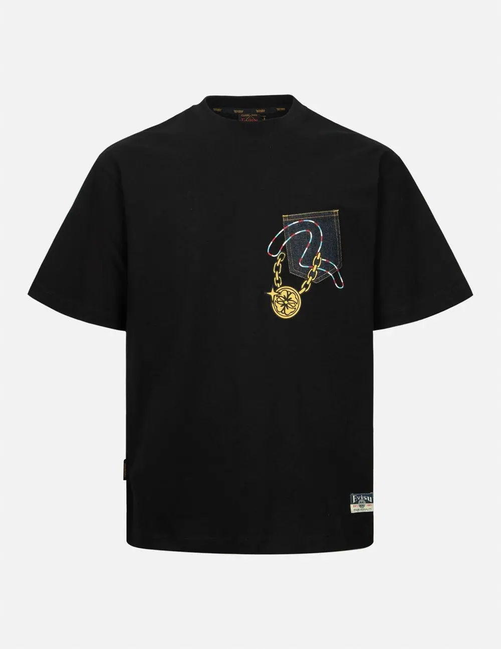 Alternative view of Áo Evisu Lucky Slot Machine T-shirt 'Black' 2EAHTM4TS8055RXCT