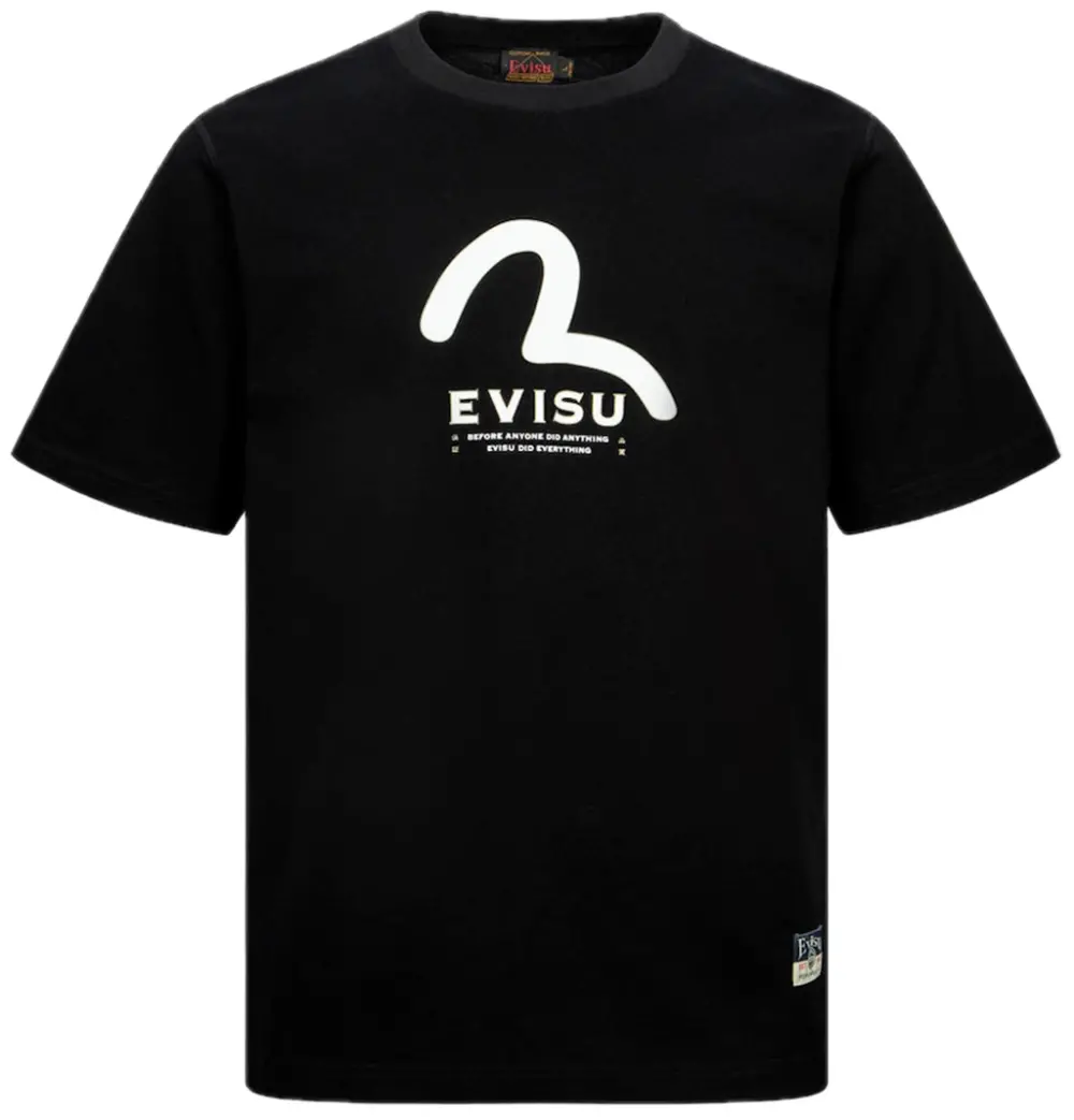 Áo Evisu Multi-print Multi-pocket T-shirt 'Black' 2EAHTM4TS7070XXCT