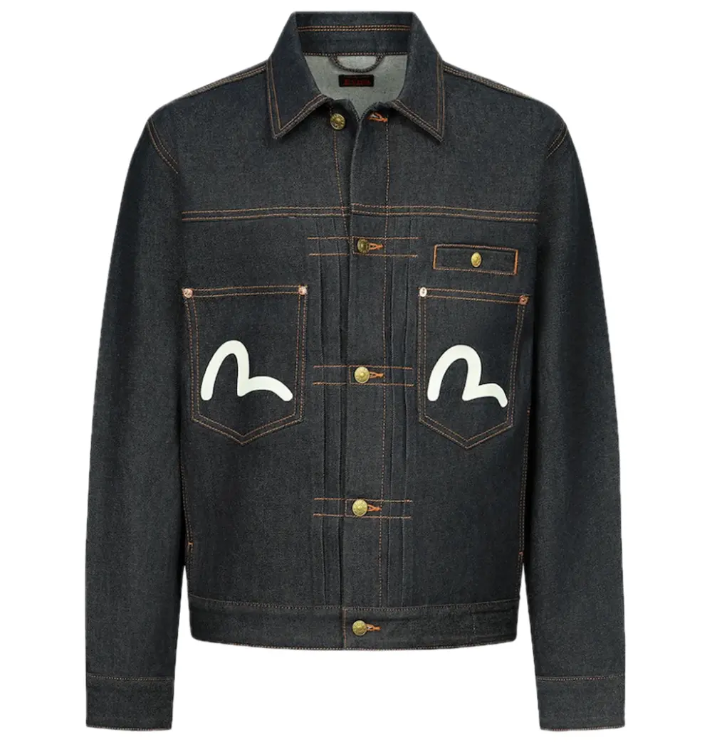 Áo Evisu Seagull Print Jacket 'Indigo' 2EAHTM4DJ7007RXDP