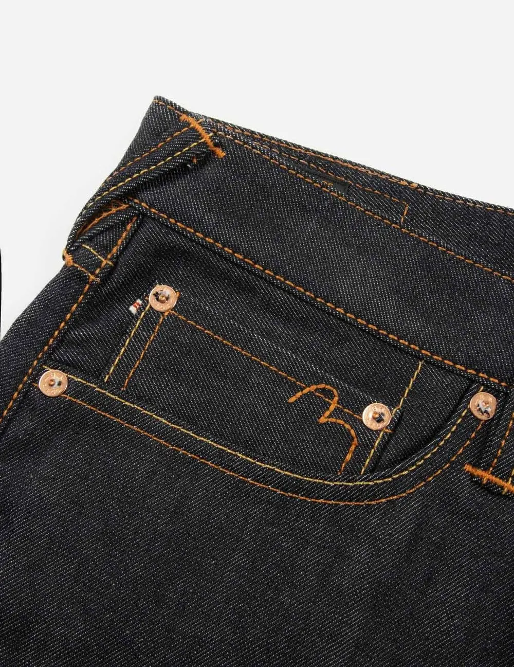 Quần Evisu Godhead and Kamon Jeans 'Indigo' 2EAHTM4JE701517DP - Ảnh 5