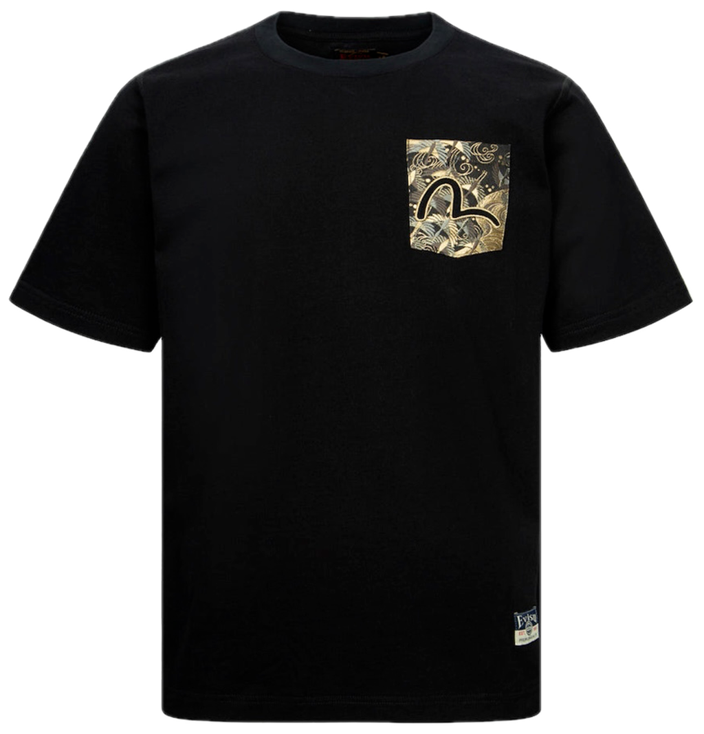 Áo Evisu Auspicious Cloud T-shirt 'Black' 2EAHTM4TS7067XXCT