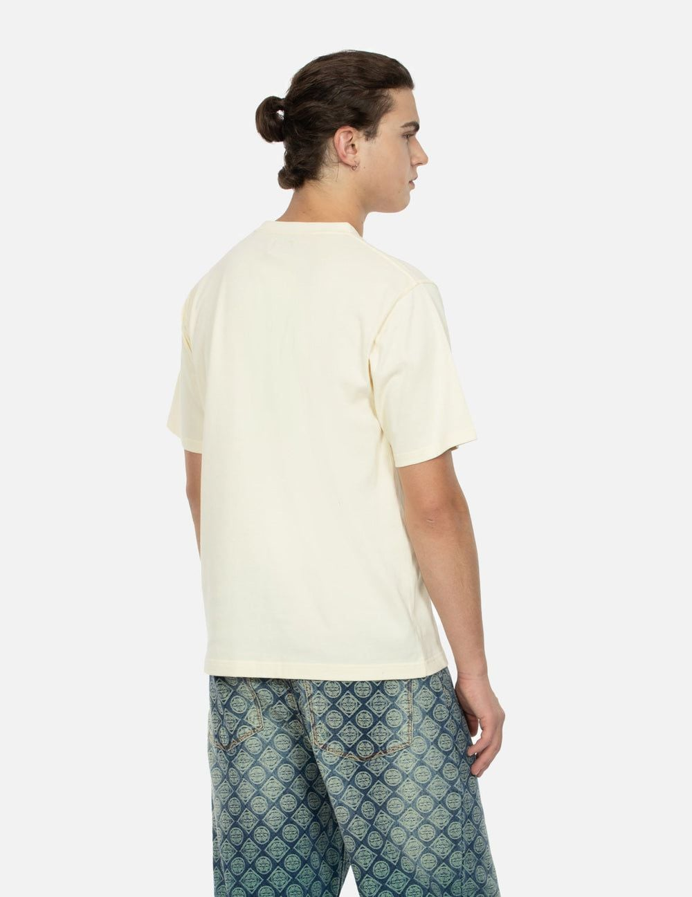 Áo Evisu Auspicious Cloud T-shirt 'Cream' 2EAHTM4TS7067XXCT - Ảnh 8