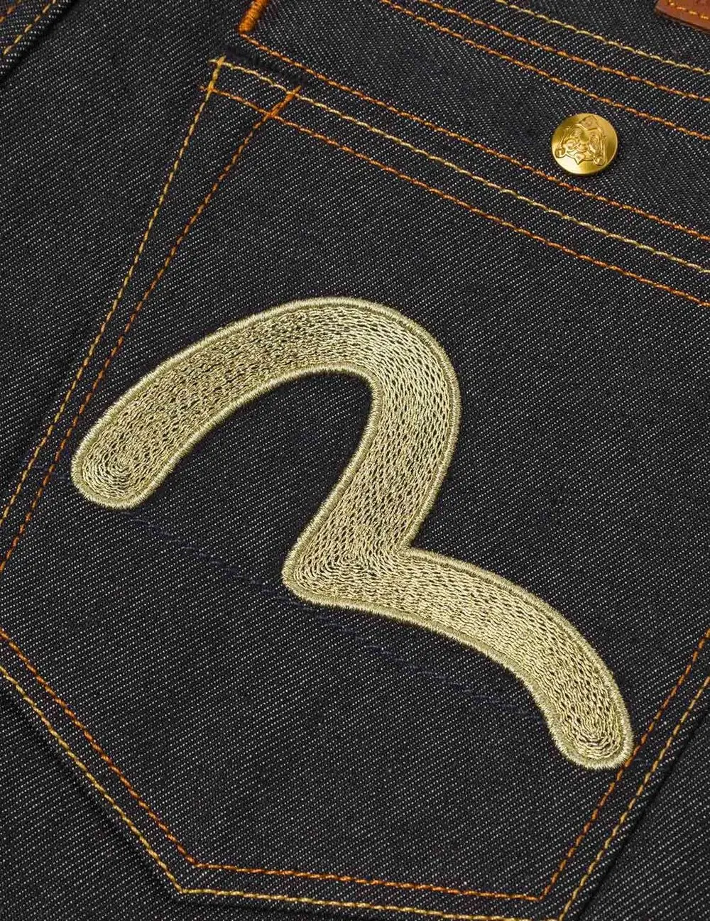 Quần Evisu Seagull Metallic Embroidery Jeans 'Indigo' 2EAHTM4JE702017DP - Ảnh 8