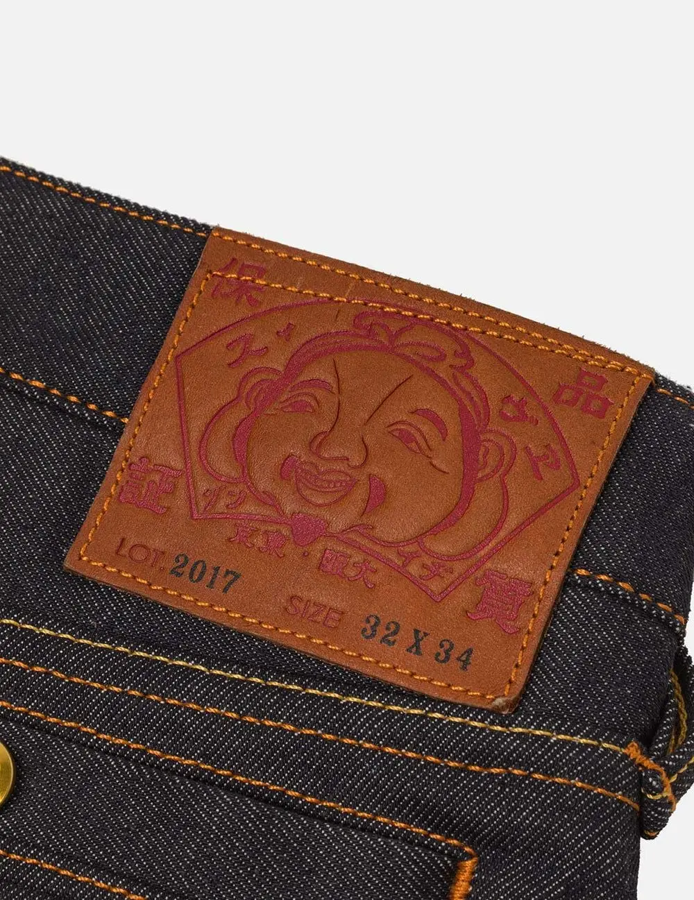 Quần Evisu Seagull Metallic Embroidery Jeans 'Indigo' 2EAHTM4JE702017DP - Ảnh 7