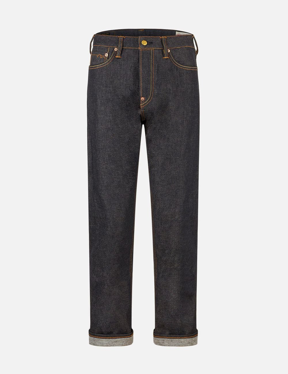 Alternative view of Quần Evisu Seagull Metallic Embroidery Jeans 'Indigo' 2EAHTM4JE702017DP