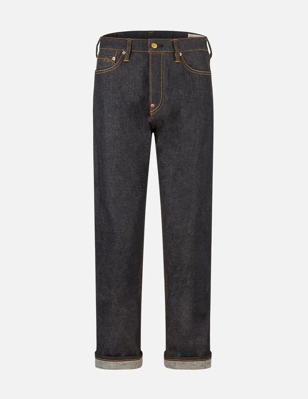 Alternative view of Quần Evisu Seagull Metallic Embroidery Jeans 'Indigo' 2EAHTM4JE702017DP