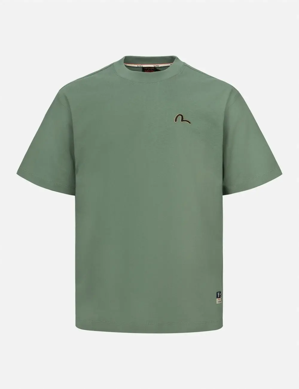 Alternative view of Áo Evisu Seagull Embroidery Carp T-shirt 'Green' 2EAHTM4TS7068RXCT