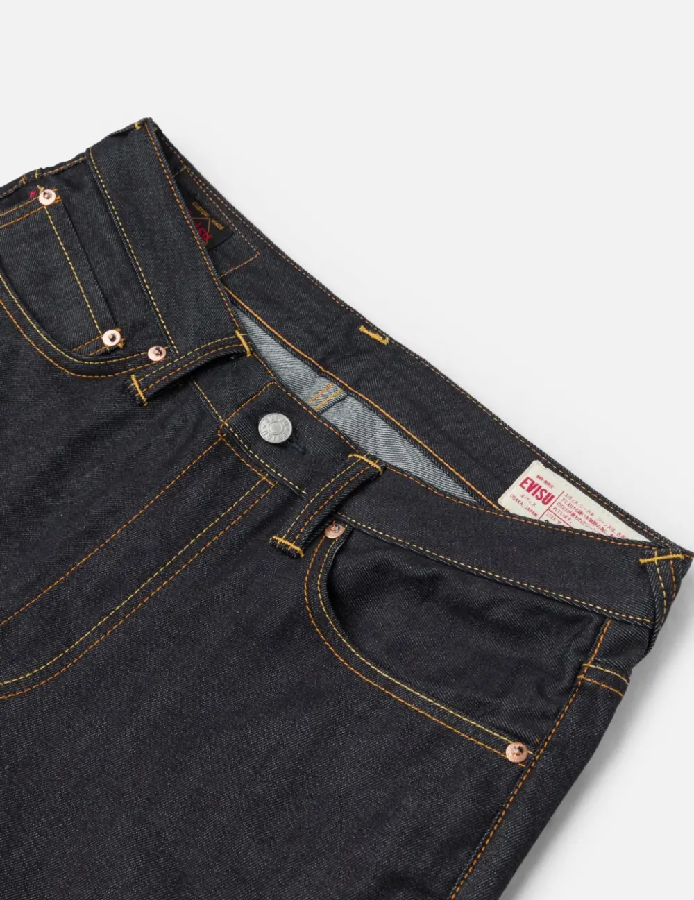 Quần Evisu Multi-Pocket Seagull Jeans 'Indigo' 2EAHTM4JE125600DN - Ảnh 5