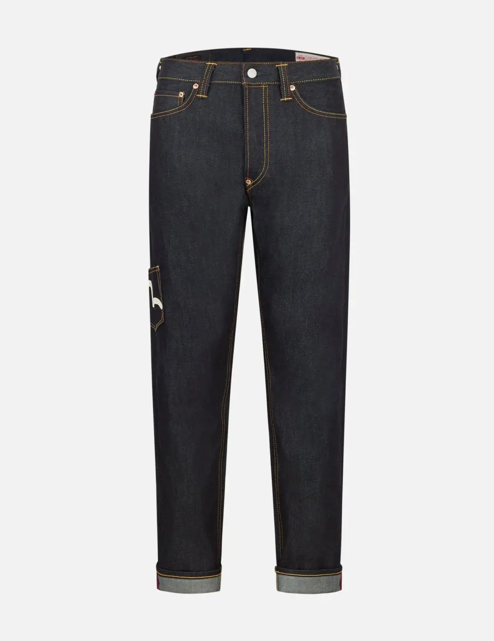 Alternative view of Quần Evisu Multi-Pocket Seagull Jeans 'Indigo' 2EAHTM4JE125600DN