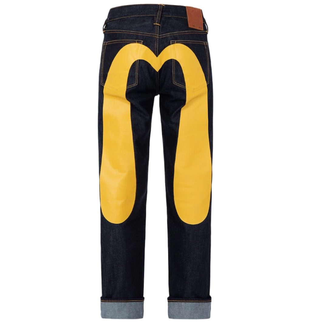 Quần Evisu Daicock Print Jeans 'Indigo' 2EAECM2JE99600CT
