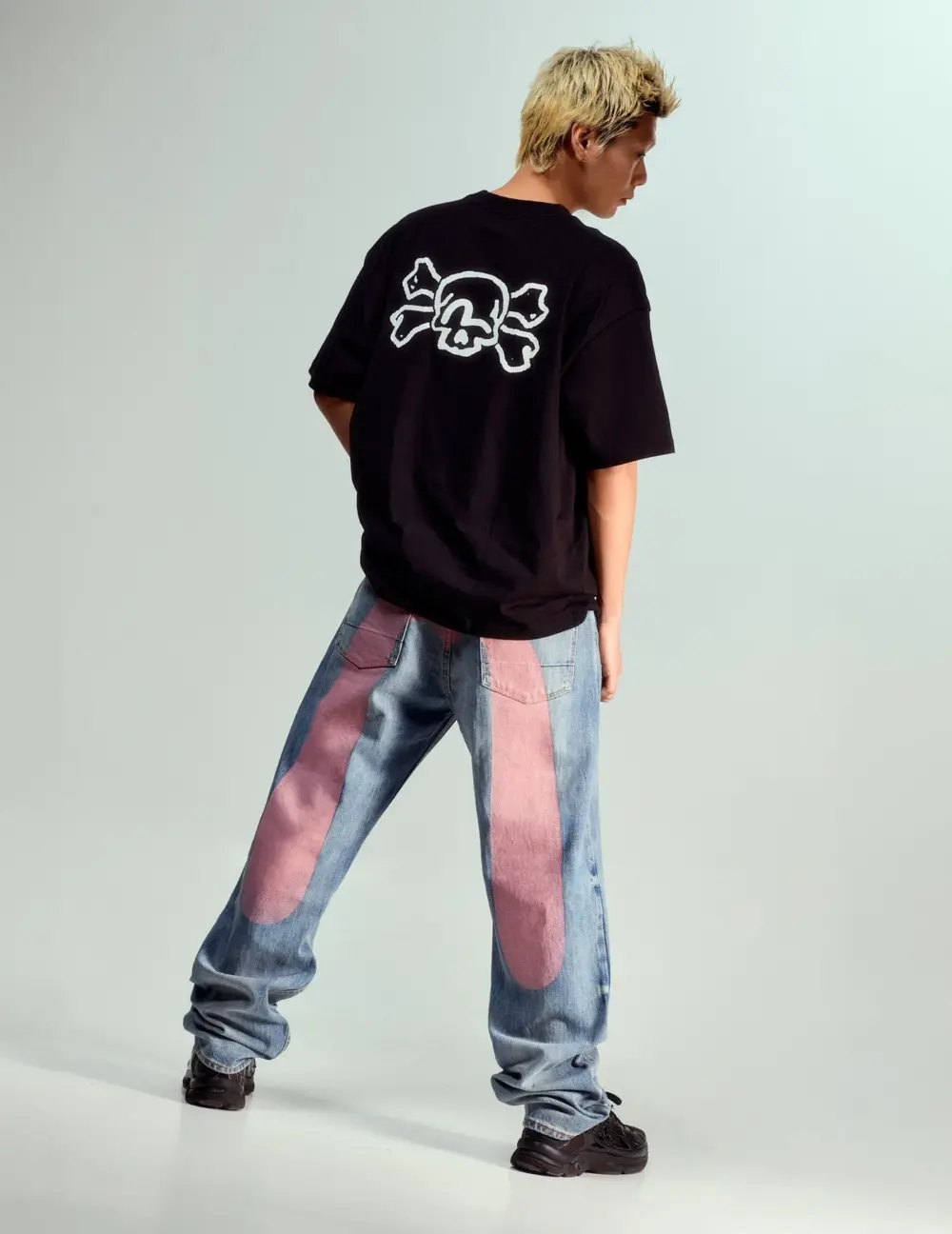 Quần Evisu Daicock Print Jeans 'Indigo' 2EAECM2JE99500CT - Ảnh 3