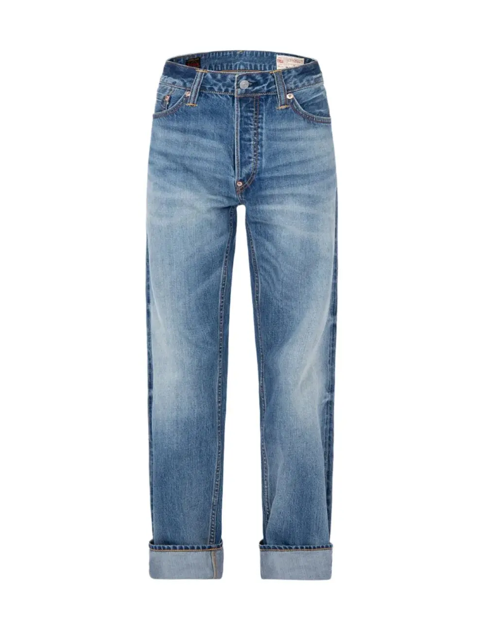Alternative view of Quần Evisu Daicock Print Jeans 'Indigo' 2EAECM2JE99500CT