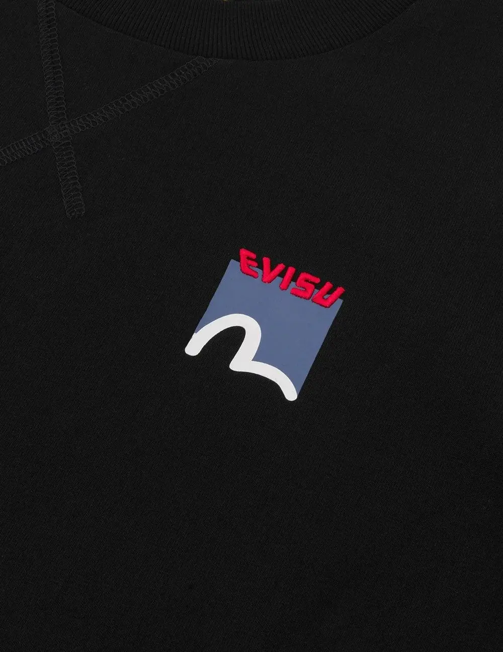 Áo Evisu Adventure Godhead Print T-shirt 'Black' 2ESHTM5TS7020RXCT - Ảnh 6