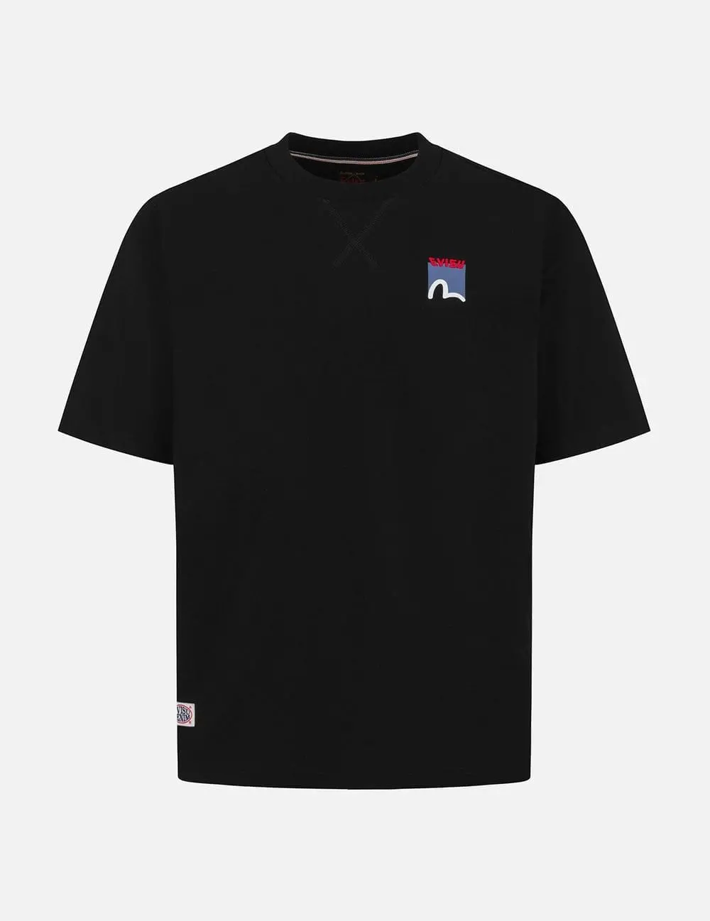 Alternative view of Áo Evisu Adventure Godhead Print T-shirt 'Black' 2ESHTM5TS7020RXCT