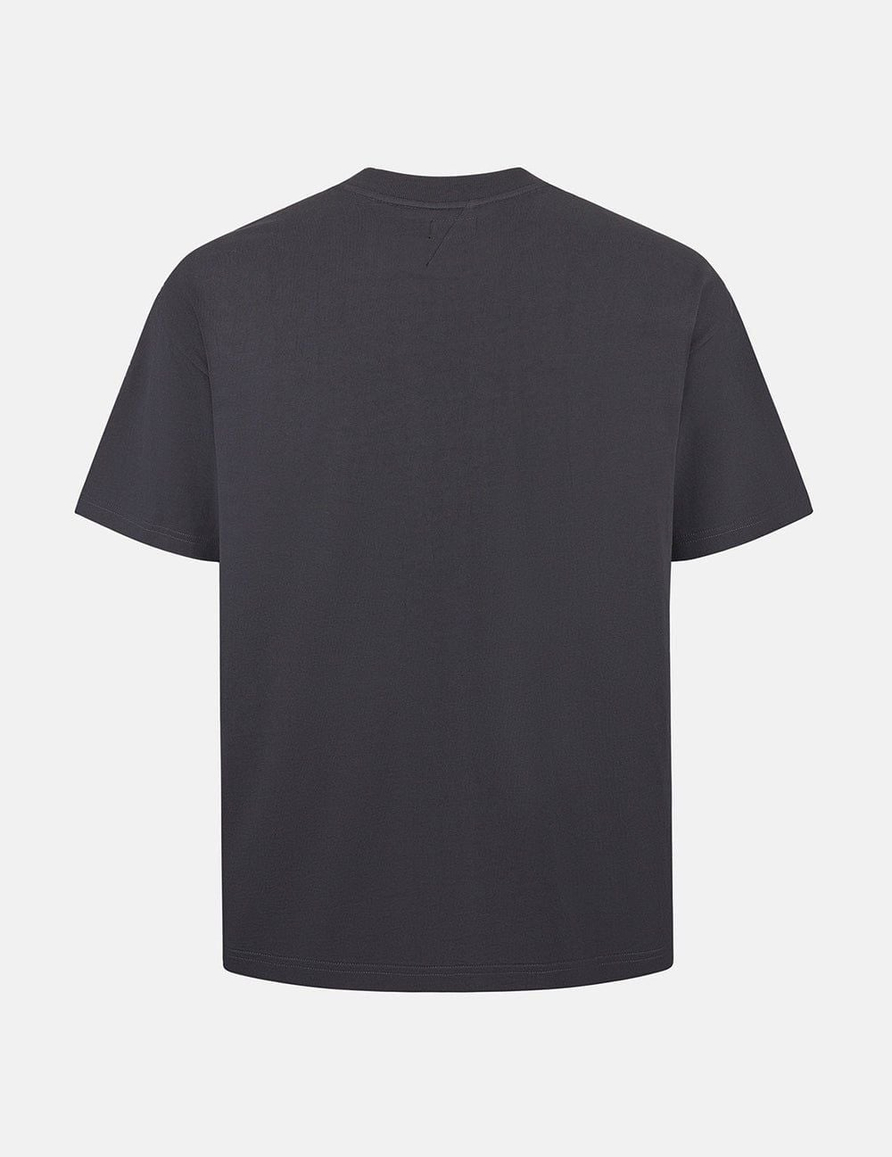 Alternative view of Áo Evisu Seagull Print T-shirt 'Charcoal' 2ESHTM5TS7022RXCT