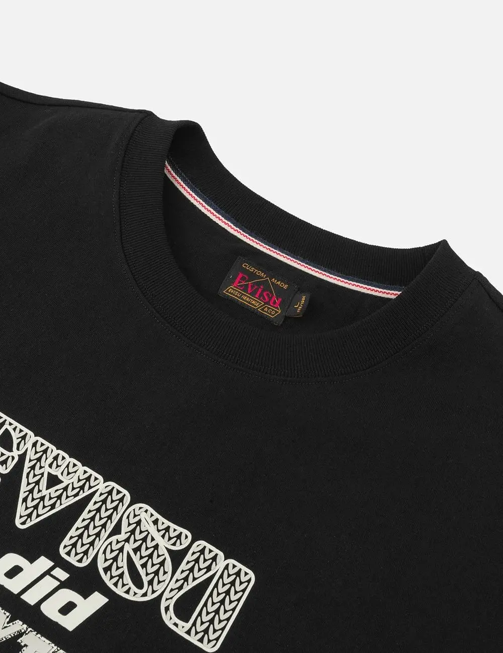 Áo Evisu Weathered Seagull Daicock T-shirt 'Black' 2ESHTM5TS1152XXCT - Ảnh 4