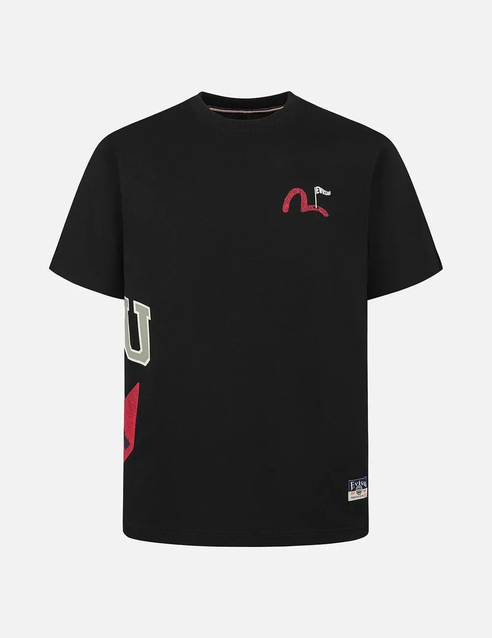 Alternative view of Áo Evisu Godhead Golfing Print T-shirt 'Black' 2ESHTM5TS1122XXCT