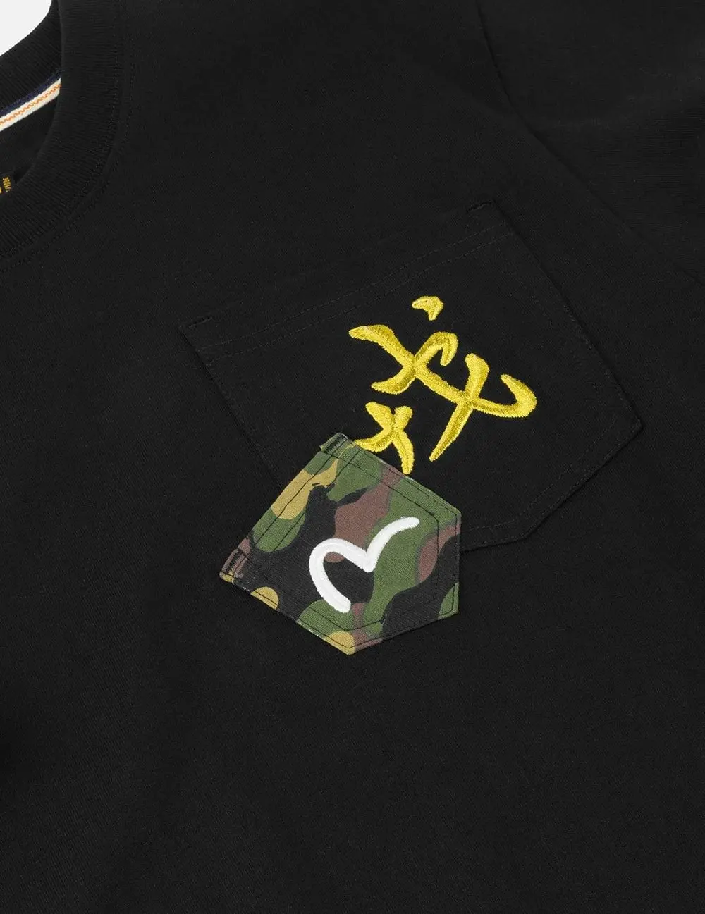 Áo Evisu Godhead Map Print 'Black' 2ESHTM5TS7018XXCT - Ảnh 4