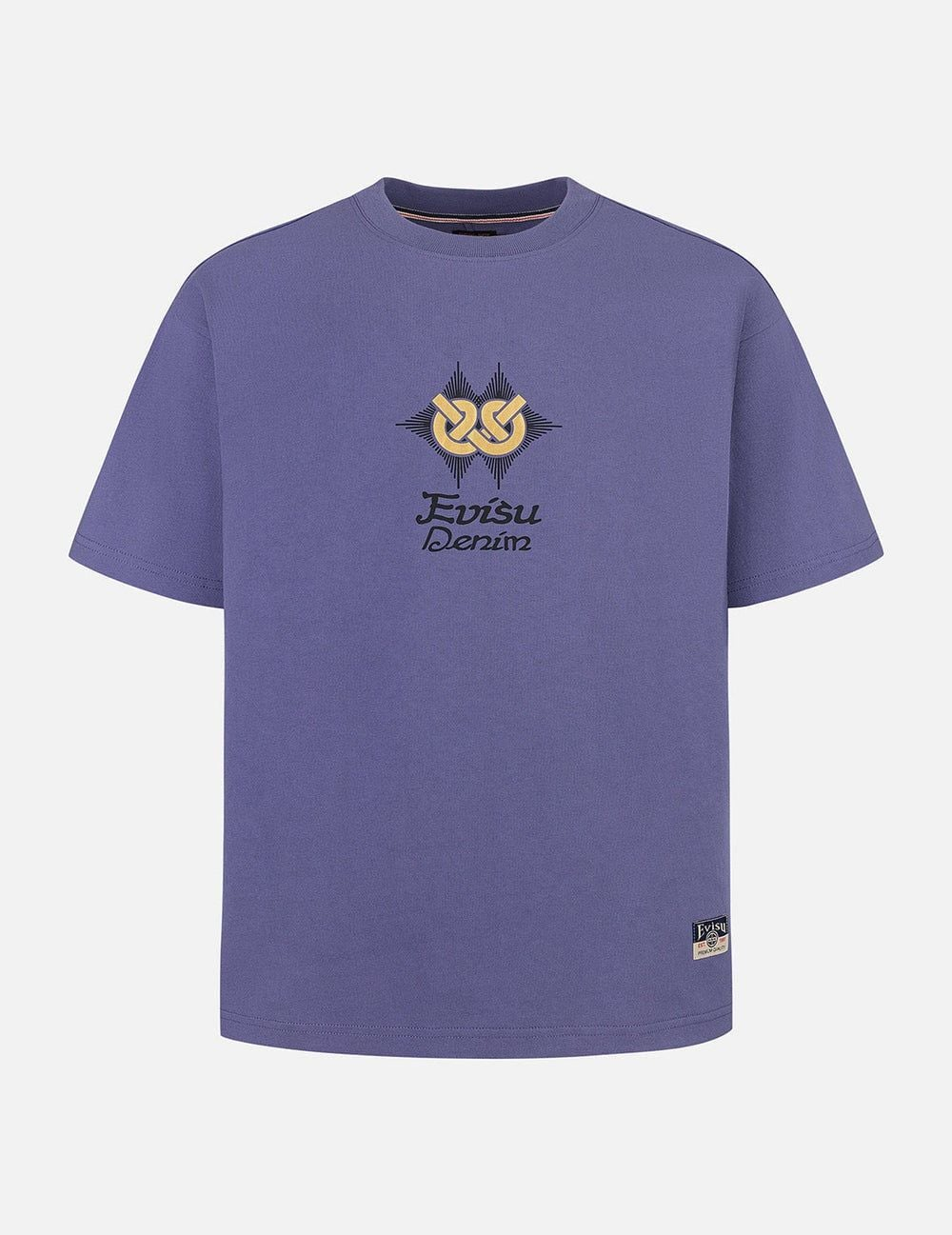 Alternative view of Áo Evisu Hakutaku Print T-shirt 'Purple' 2ESHTM5TS1096RXCT