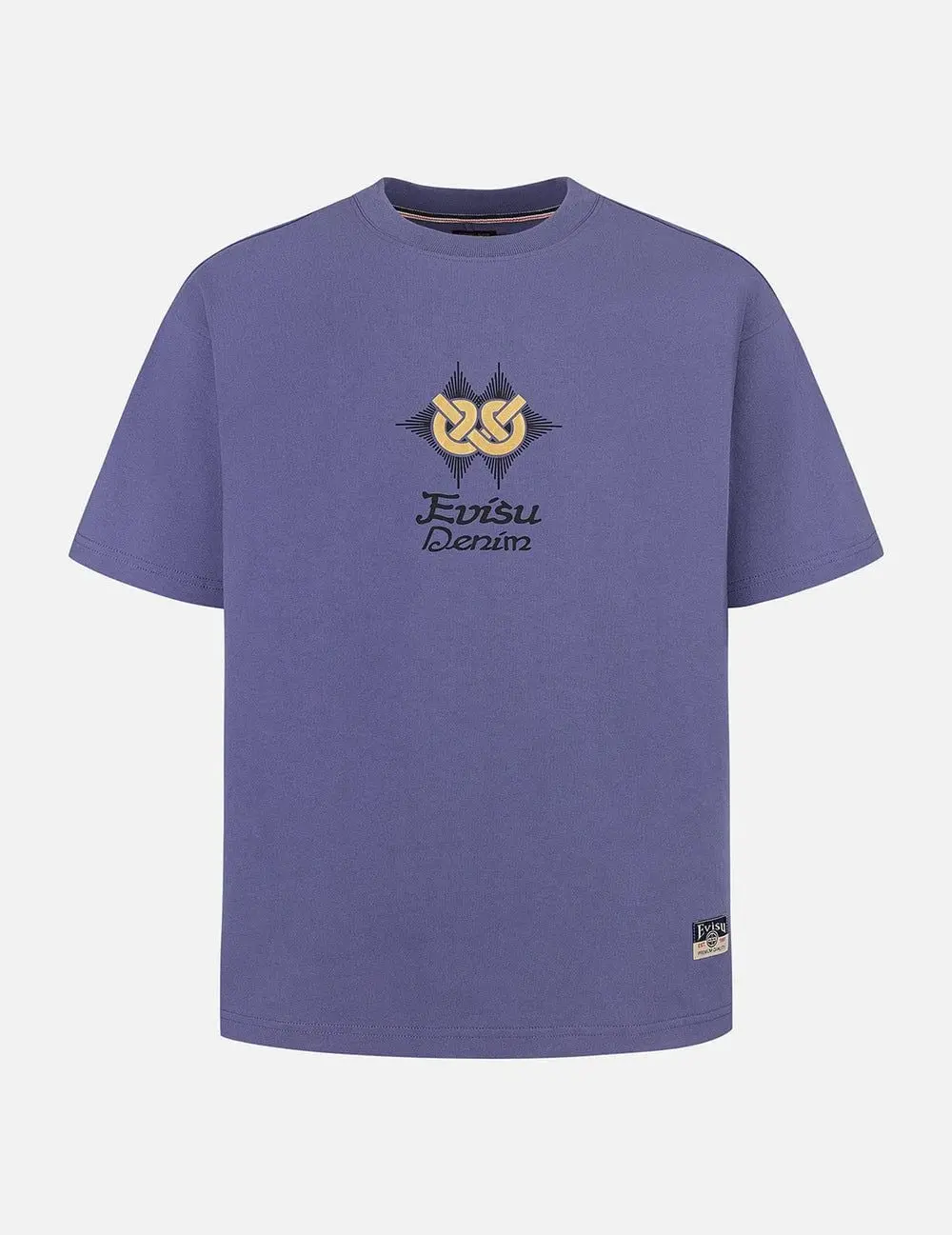 Alternative view of Áo Evisu Hakutaku Print T-shirt 'Purple' 2ESHTM5TS1096RXCT