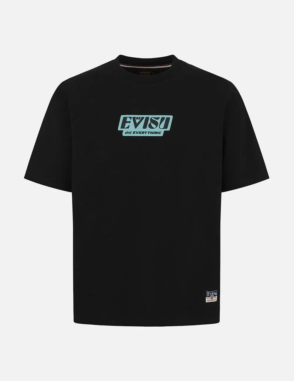 Alternative view of Áo Evisu Slogan Totem Daicock Print T-shirt 'Black' 2ESHTM5TS1101XXCT