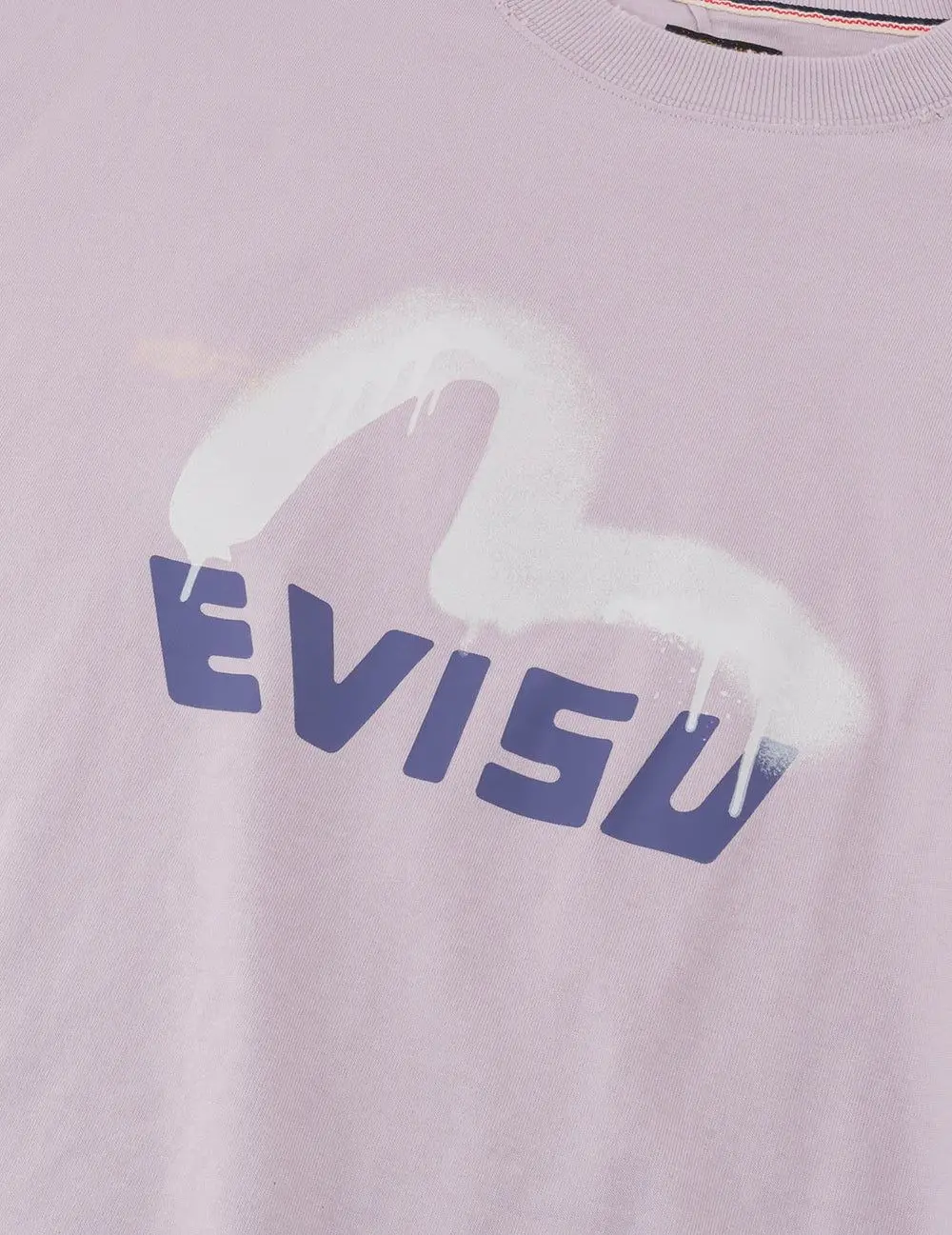 Áo Evisu Logo Seagull Print T-shirt 'Purple' 2ESHTM5TS1136RXCT - Ảnh 7