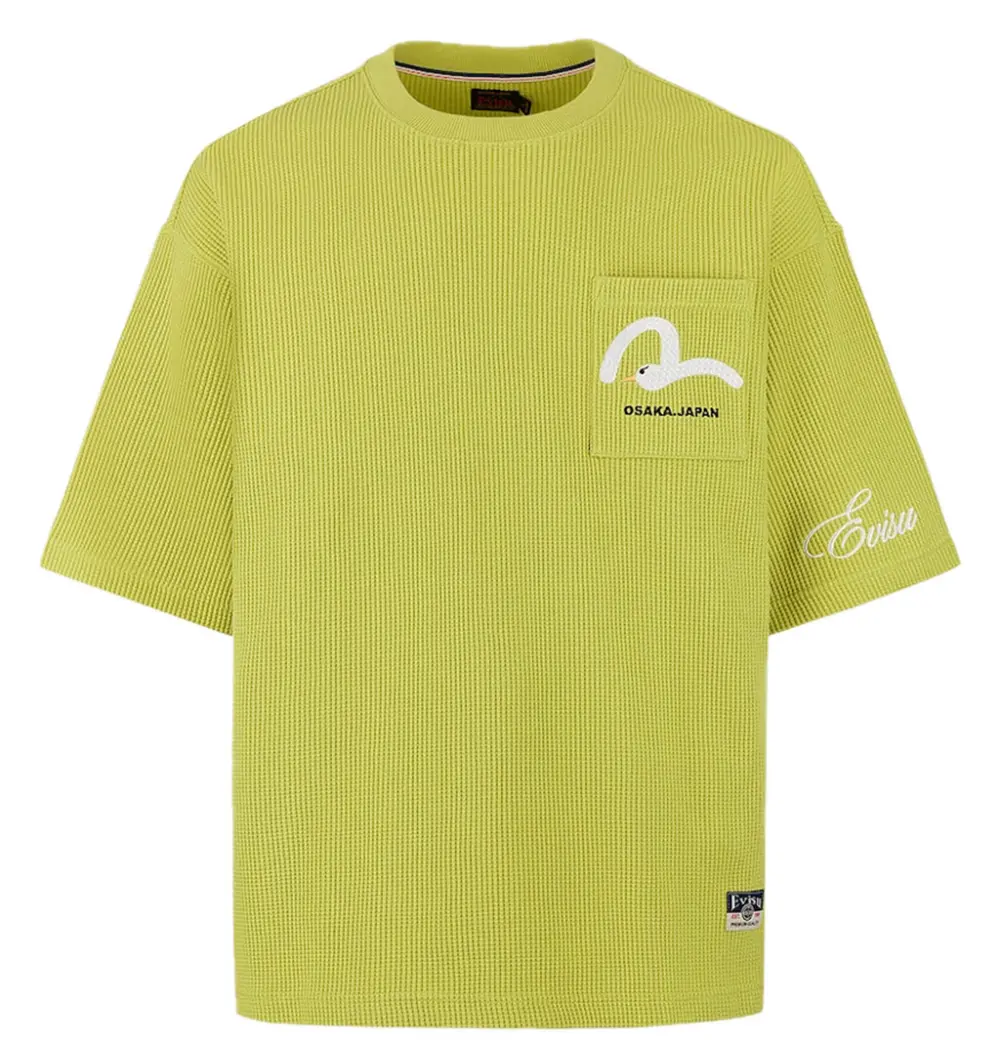 Áo Evisu Seagull Logo Embroidery T-shirt 'Green' 2ESHTM5WS1170OSSN