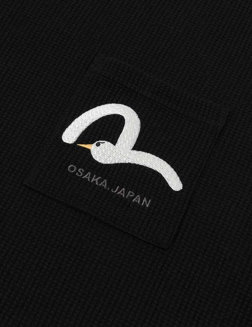 Áo Evisu Seagull Logo Embroidery T-shirt 'Black' 2ESHTM5WS1170OSSN - Ảnh 5