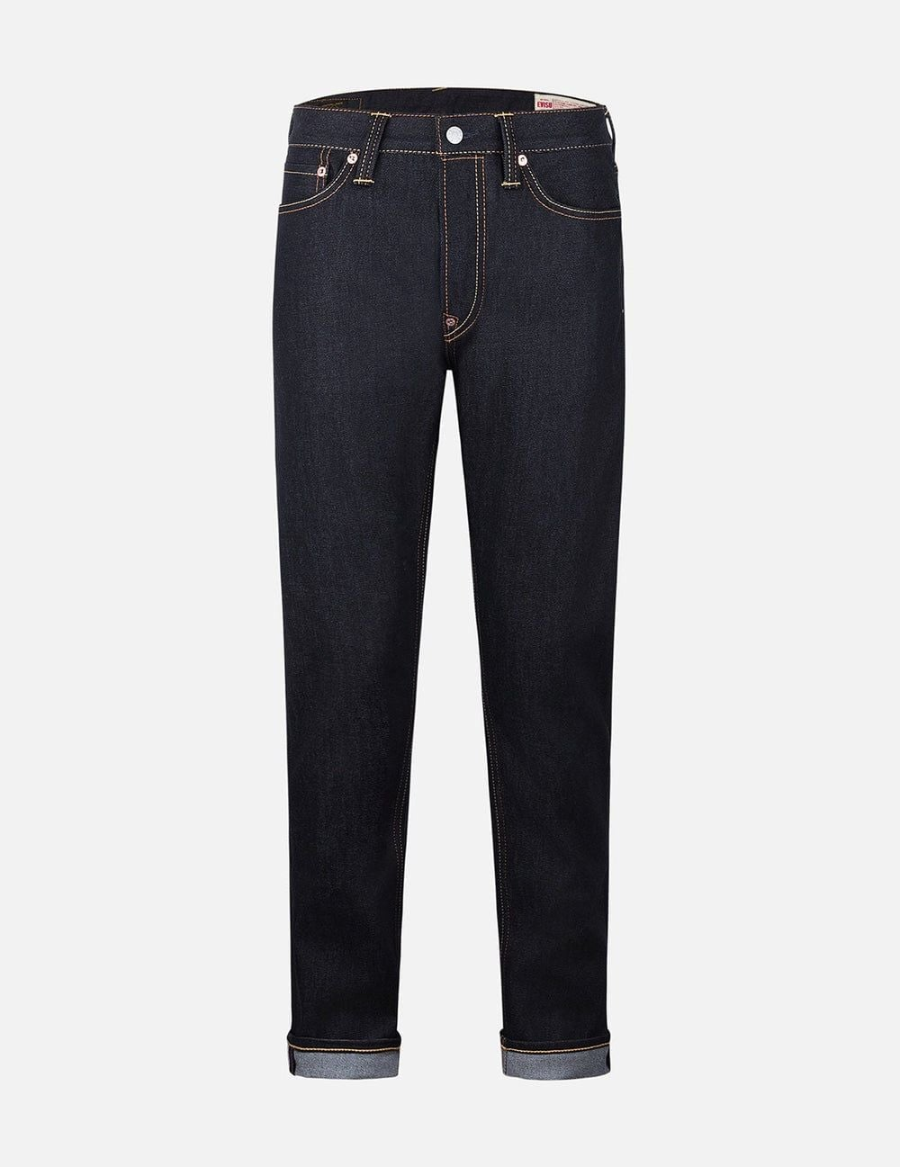 Alternative view of Quần Evisu Ecru Seagull Print 'Indigo' 2ESHTM5JE125017CT