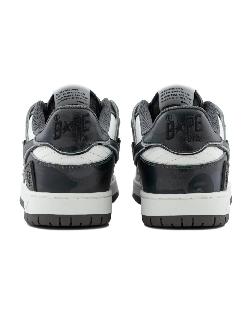 Giày Bape SK8 STA #2 M2 'Black' 0ZXSHMX30391P - Ảnh 3