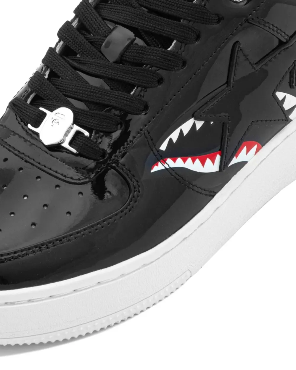 Giày Bape Sta #3 M2 'Black' 0ZXSHM303911Q - Ảnh 4