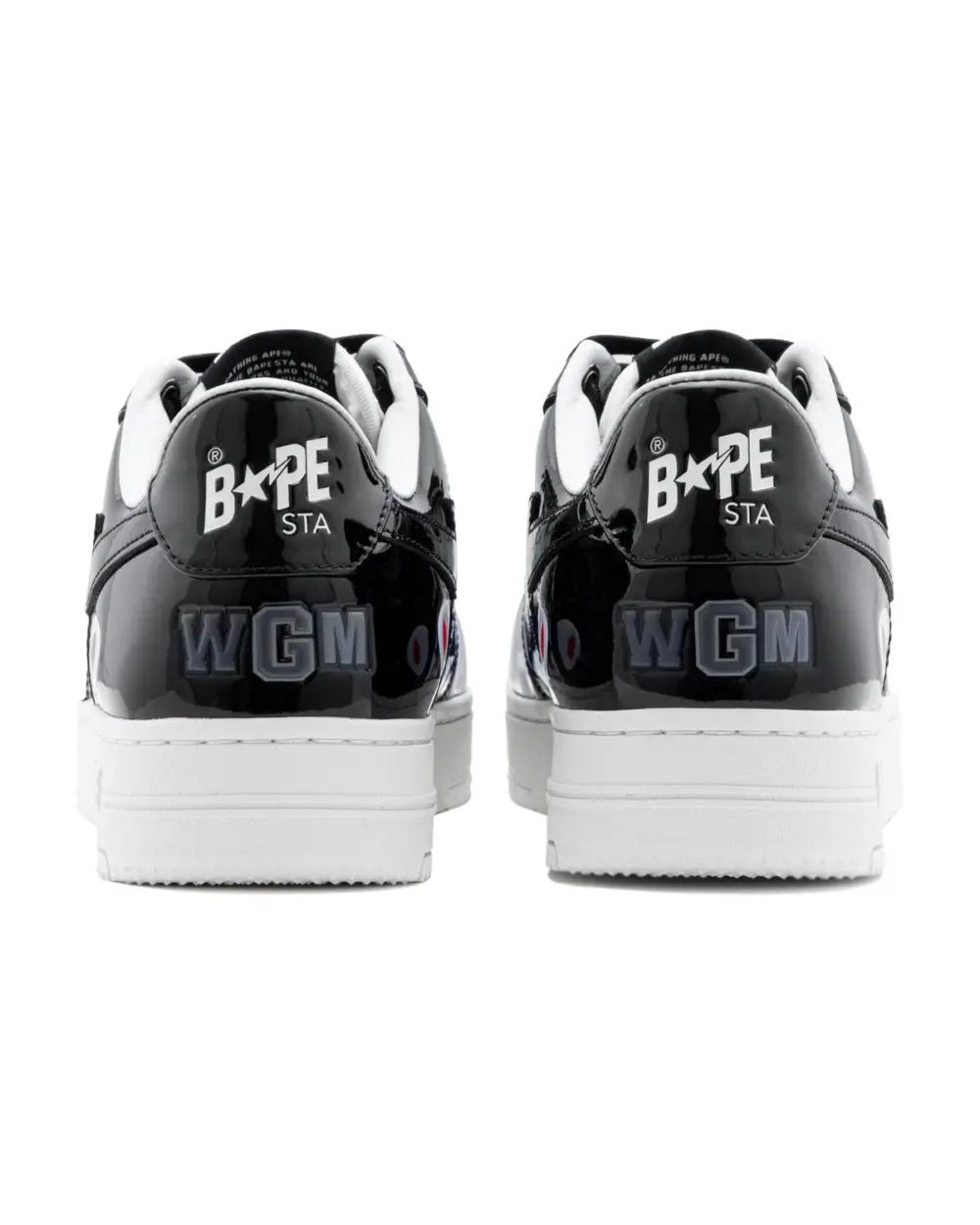 Giày Bape Sta #3 M2 'Black' 0ZXSHM303911Q - Ảnh 3