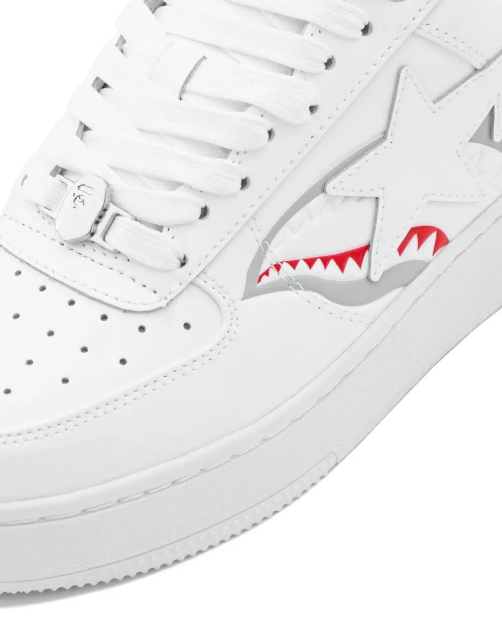 Giày Bape Sta #3 M2 'White' 0ZXSHM303911Q - Ảnh 4