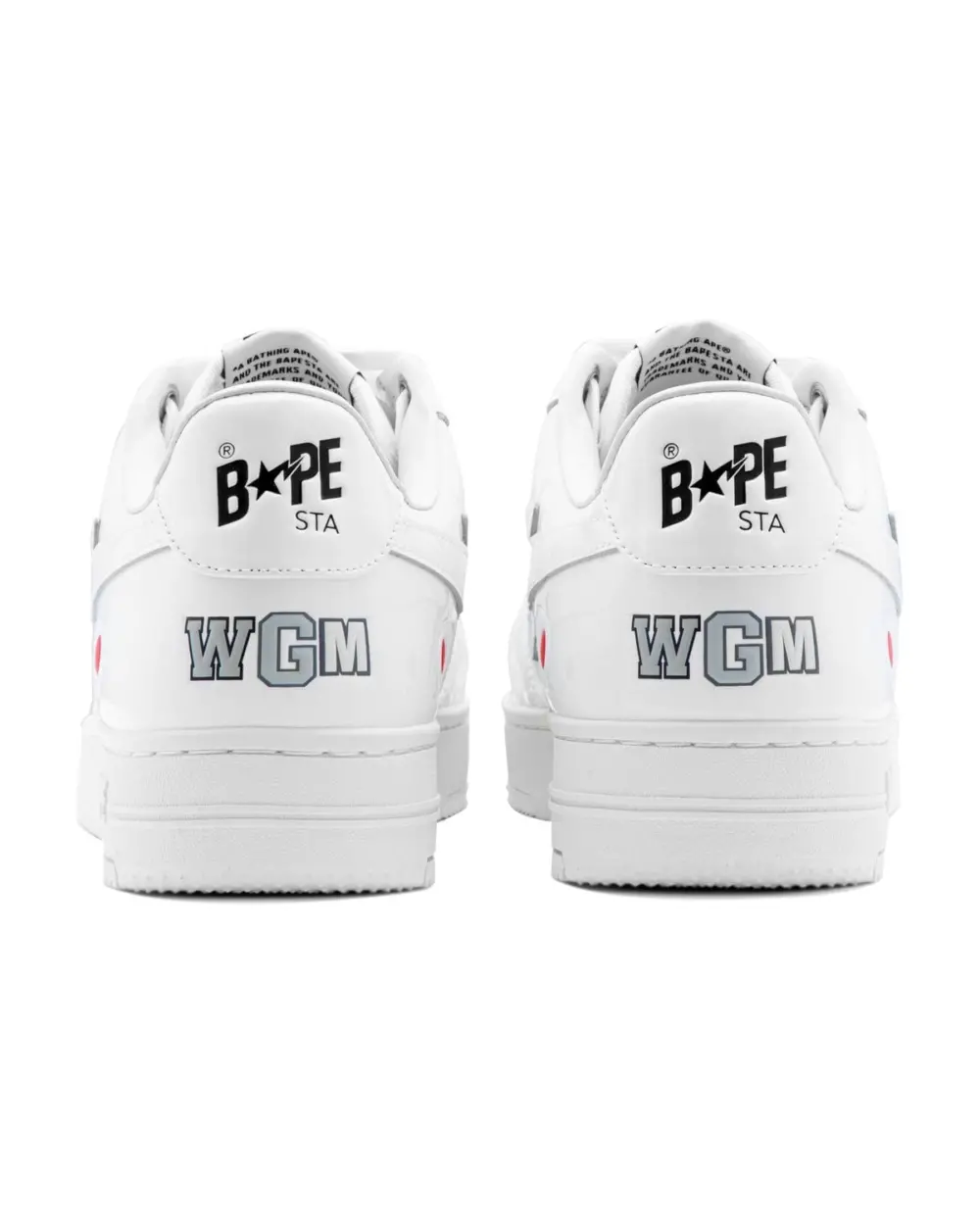 Giày Bape Sta #3 M2 'White' 0ZXSHM303911Q - Ảnh 3