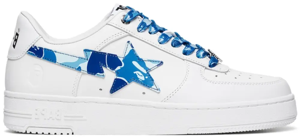 Giày Bape Abc Camo Sta M1 'White' 0ZXSHM330911Q