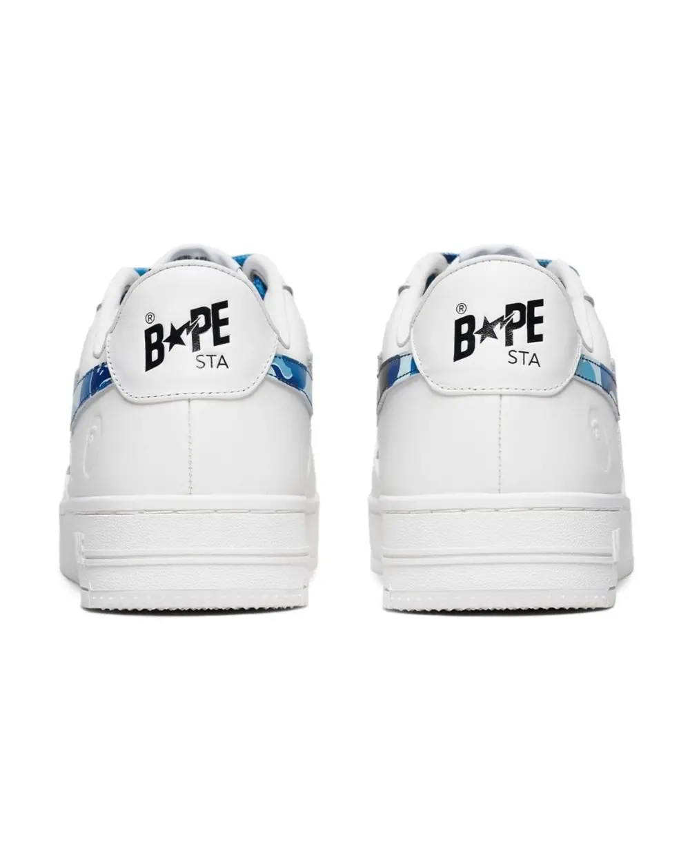 Giày Bape Abc Camo Sta M1 'White' 0ZXSHM330911Q - Ảnh 3