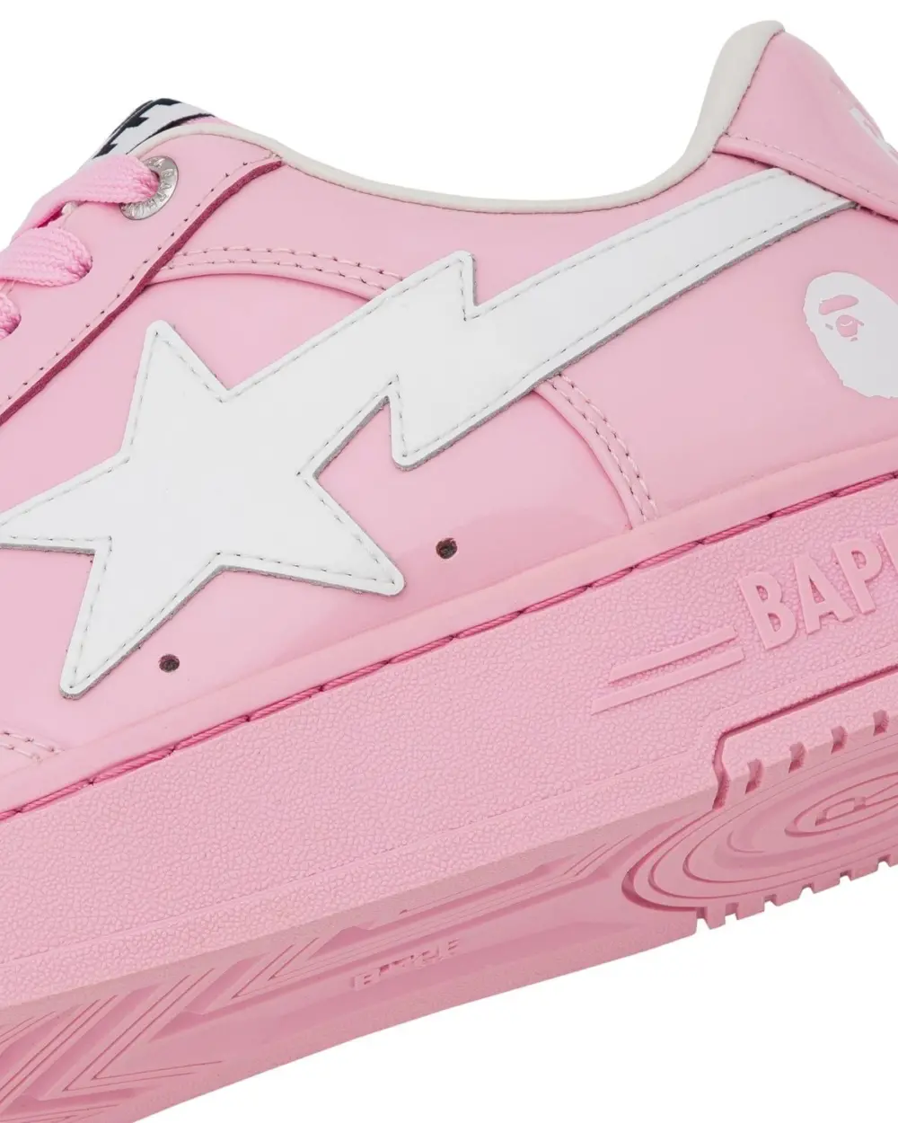 Giày Bape Sta #2 M2 'Pink' 0ZXSHM302911Q - Ảnh 5