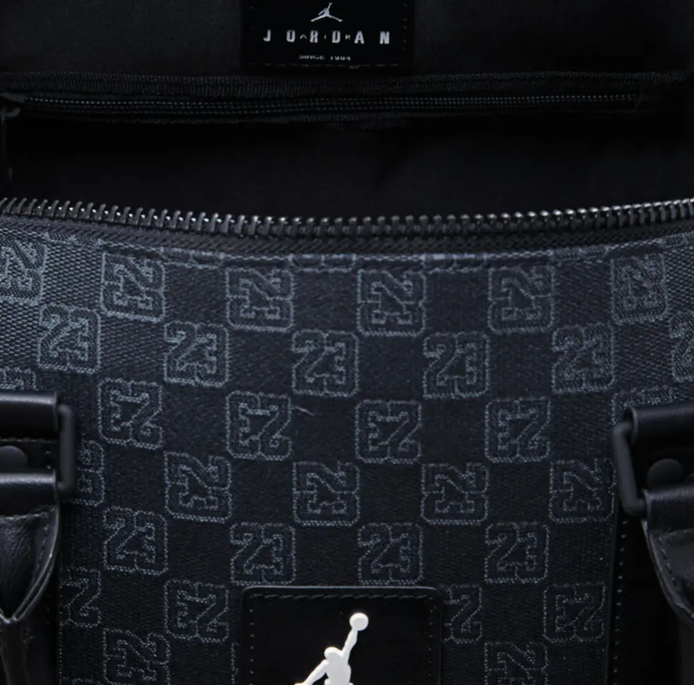 Túi Nike Air Jordan 23 Monogram ‘Black’ MM9157-023 - Ảnh 3