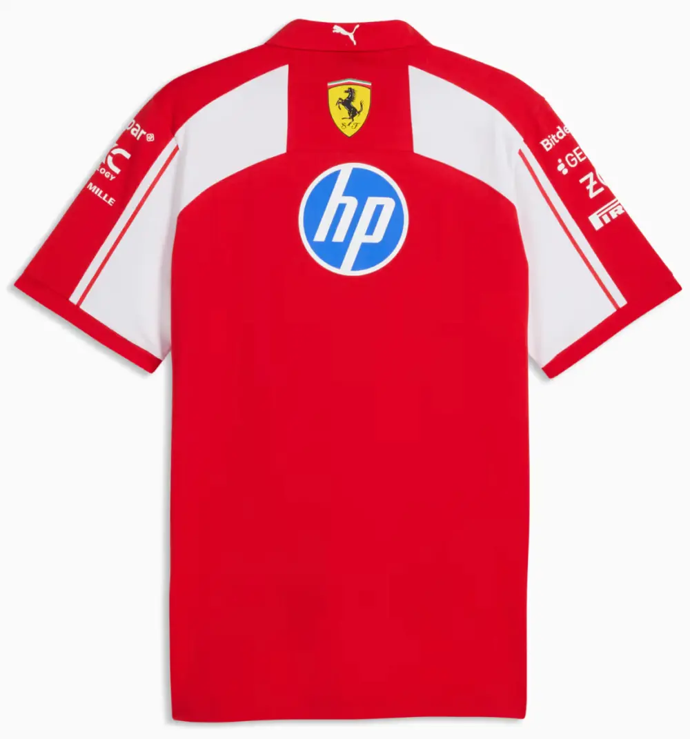 Alternative view of Áo Puma Scuderia Ferrari HP Replica Short Sleeve Shirt 'Red' 713829-01