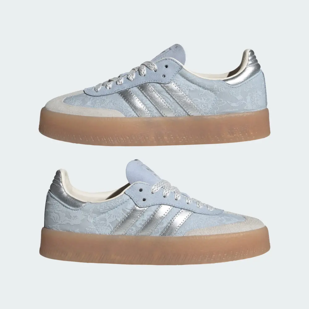 Giày Adidas SAMBAE X LIBERTY LONDON 'Crystal Sky' IH1967 - Ảnh 6