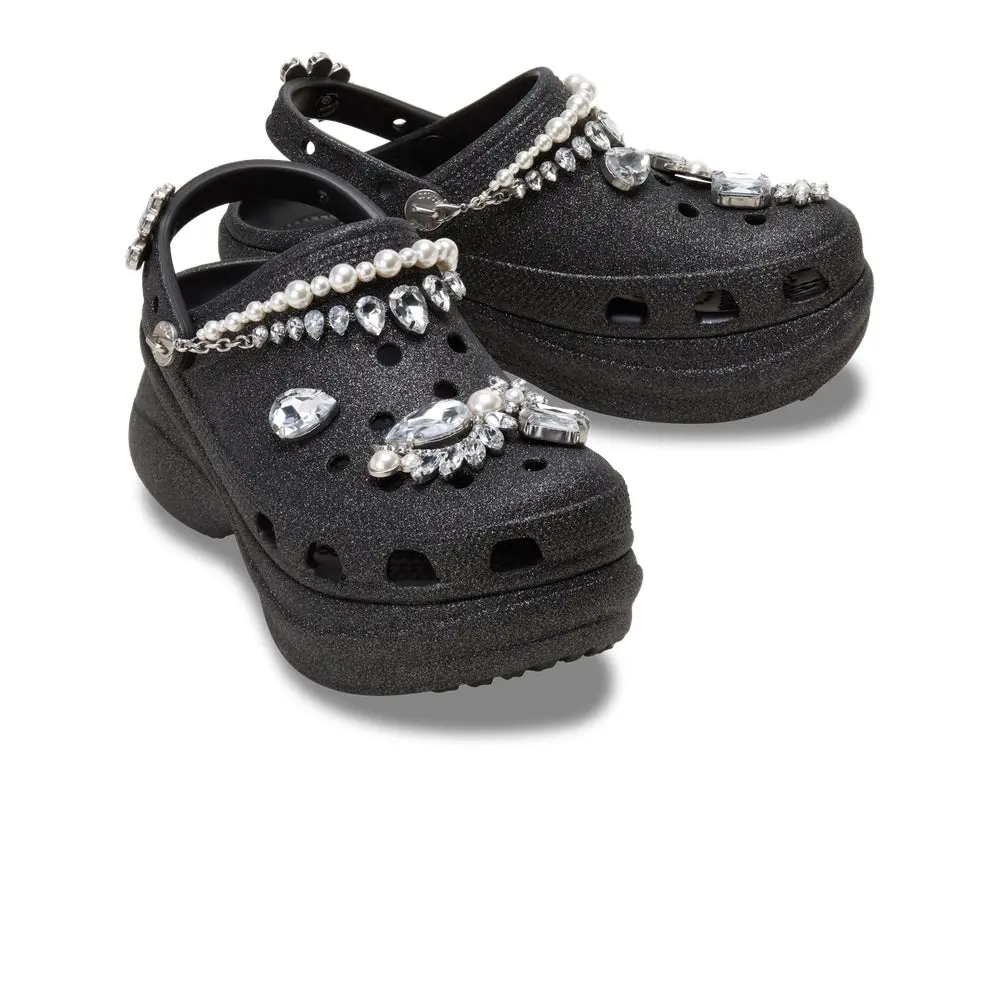 Giày Crocs Clog Bae Wedding Glitter 'Black' 211978-001 - Ảnh 5