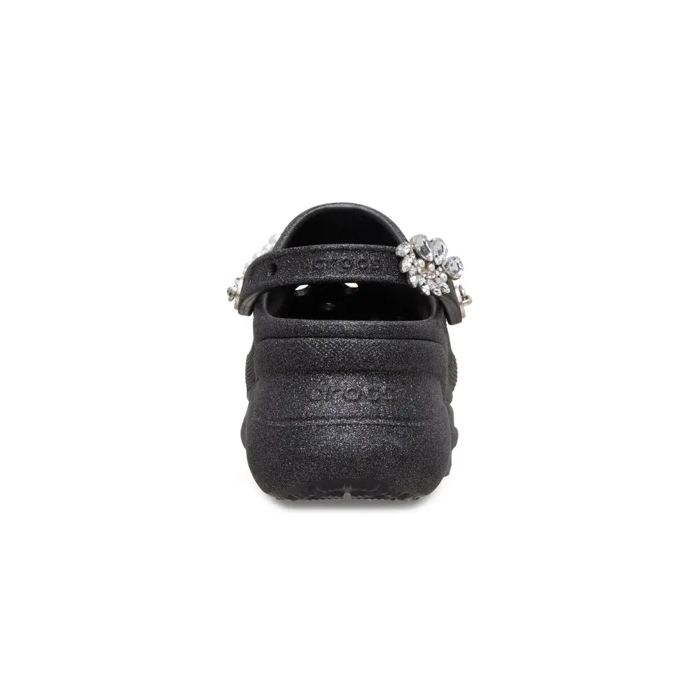 Giày Crocs Clog Bae Wedding Glitter 'Black' 211978-001 - Ảnh 3
