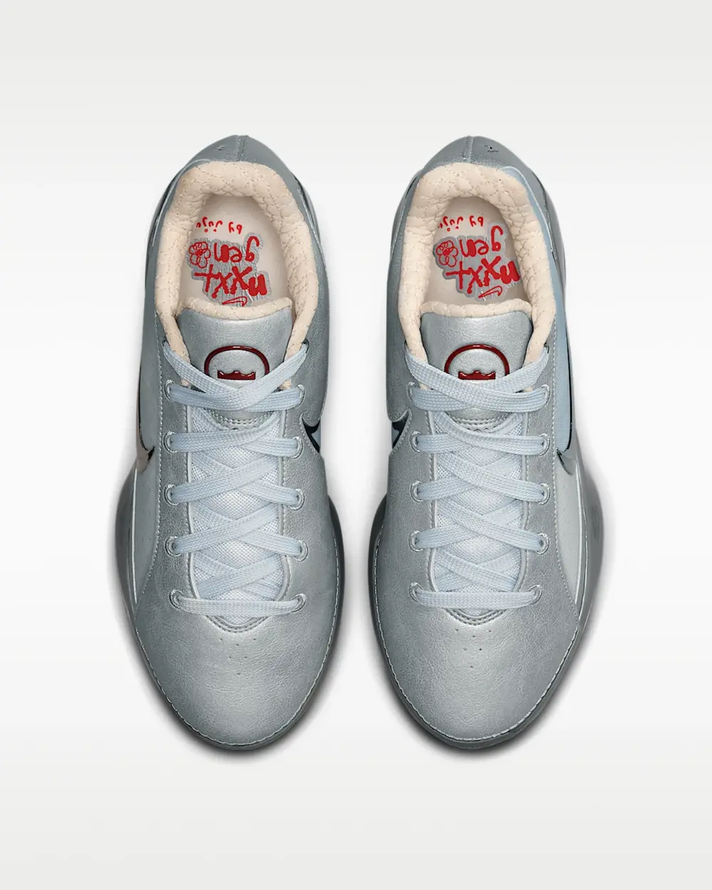 Giày Nike LeBron NXXT 'JuJu Watkins Silver' IQ8493-002 - Ảnh 6
