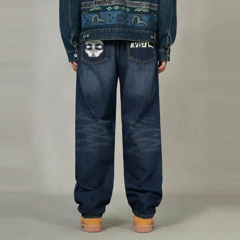 Quần Evisu Denim Jeans 'Indigo' 2EAHTM5JE105638DN - Ảnh 4