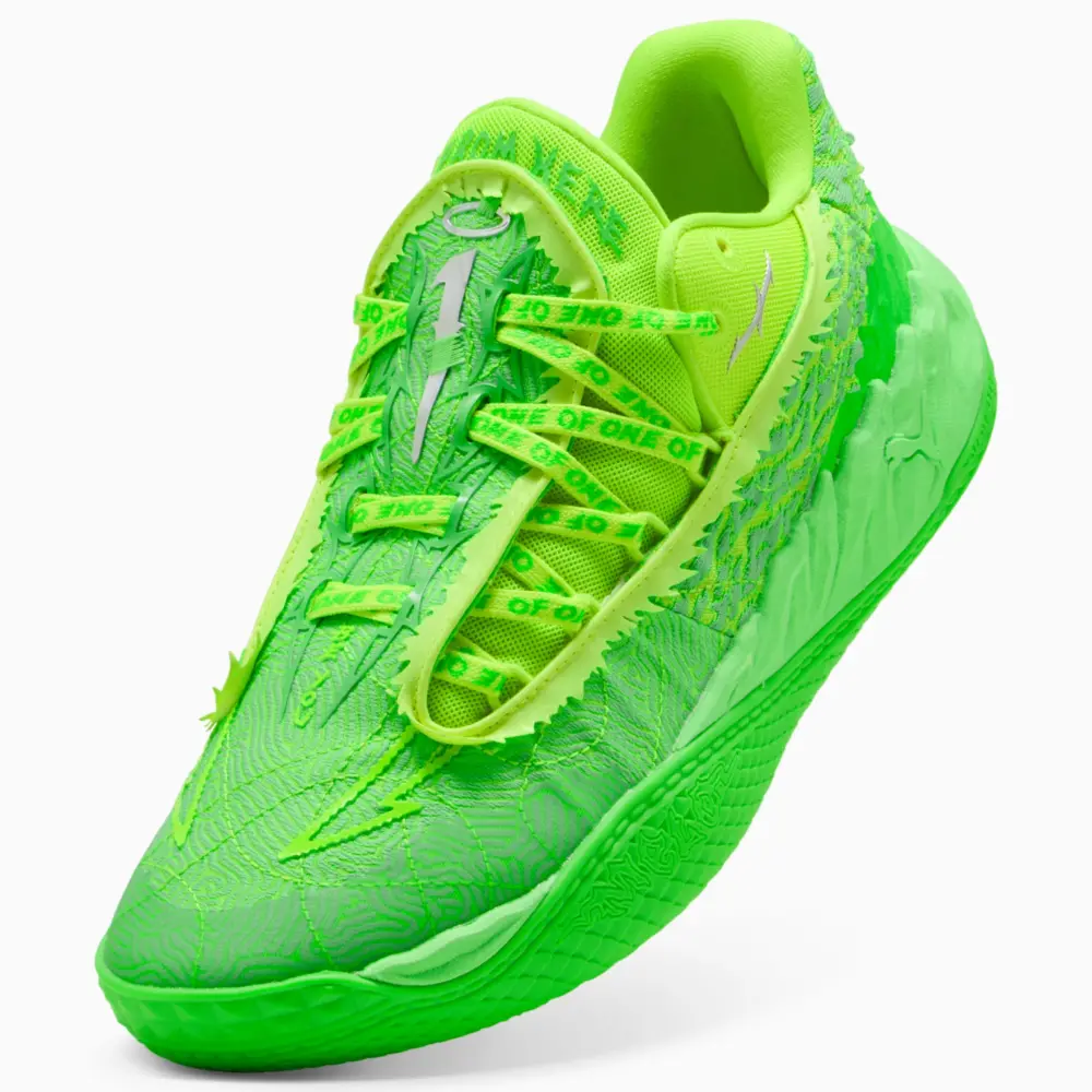 Giày Puma MB.05 Lo Flourish 'Fluro Green' 312753-01 - Ảnh 5
