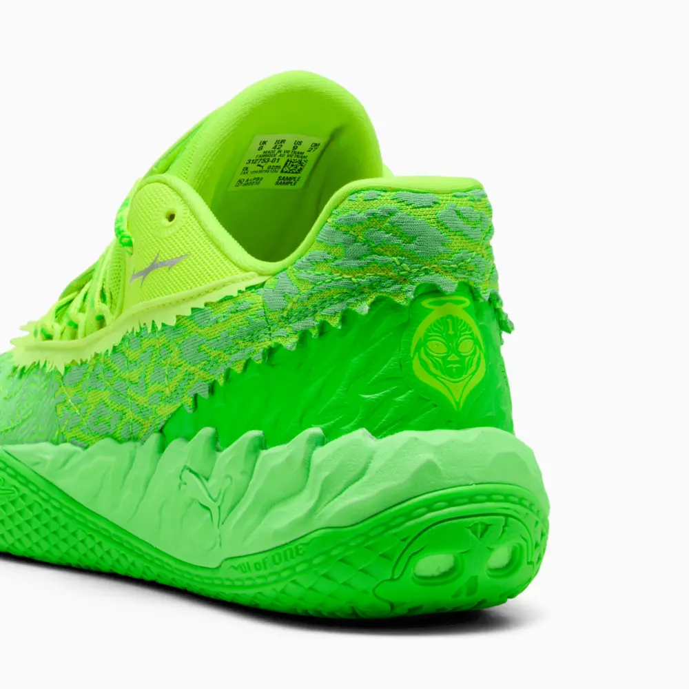 Giày Puma MB.05 Lo Flourish 'Fluro Green' 312753-01 - Ảnh 3