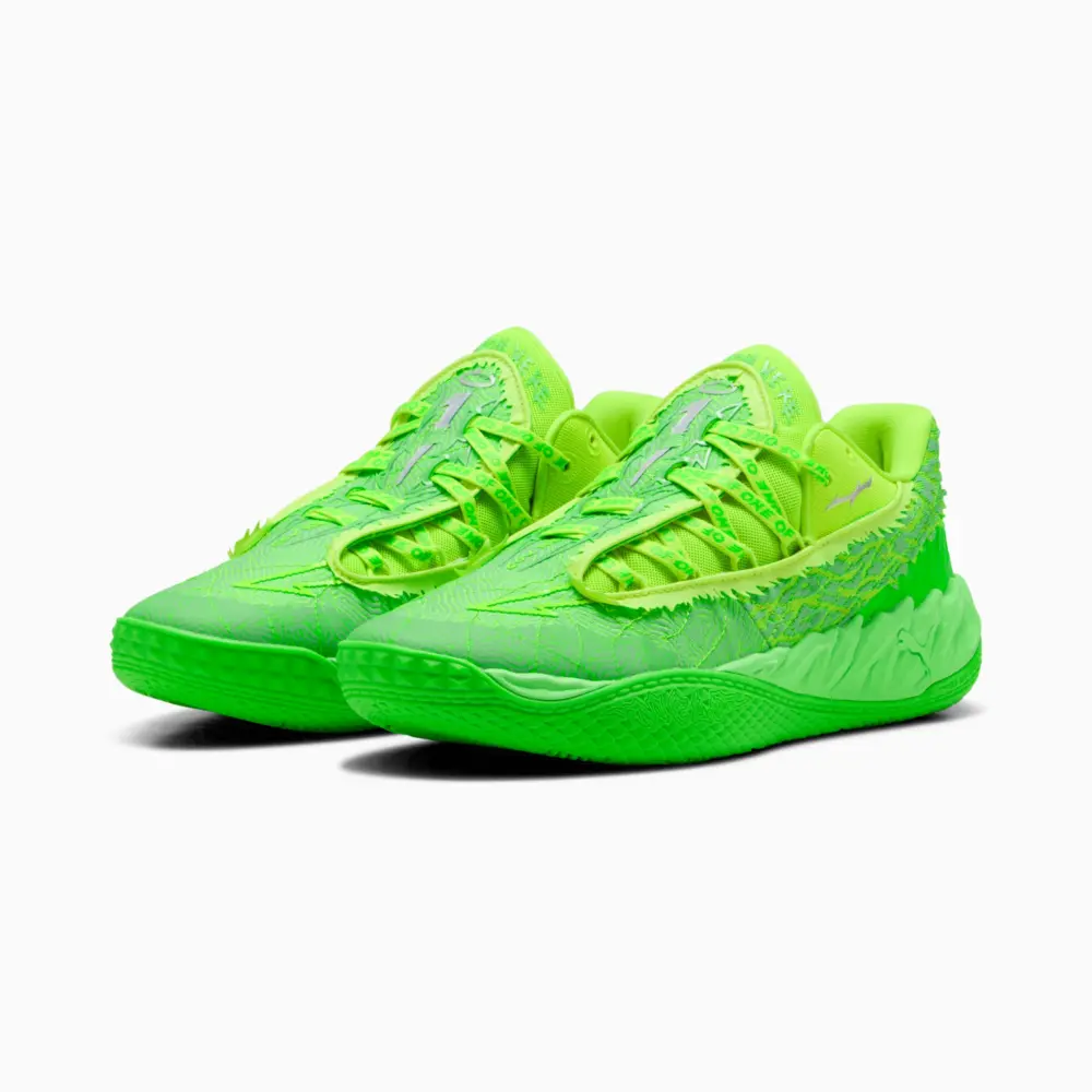 Alternative view of Giày Puma MB.05 Lo Flourish 'Fluro Green' 312753-01