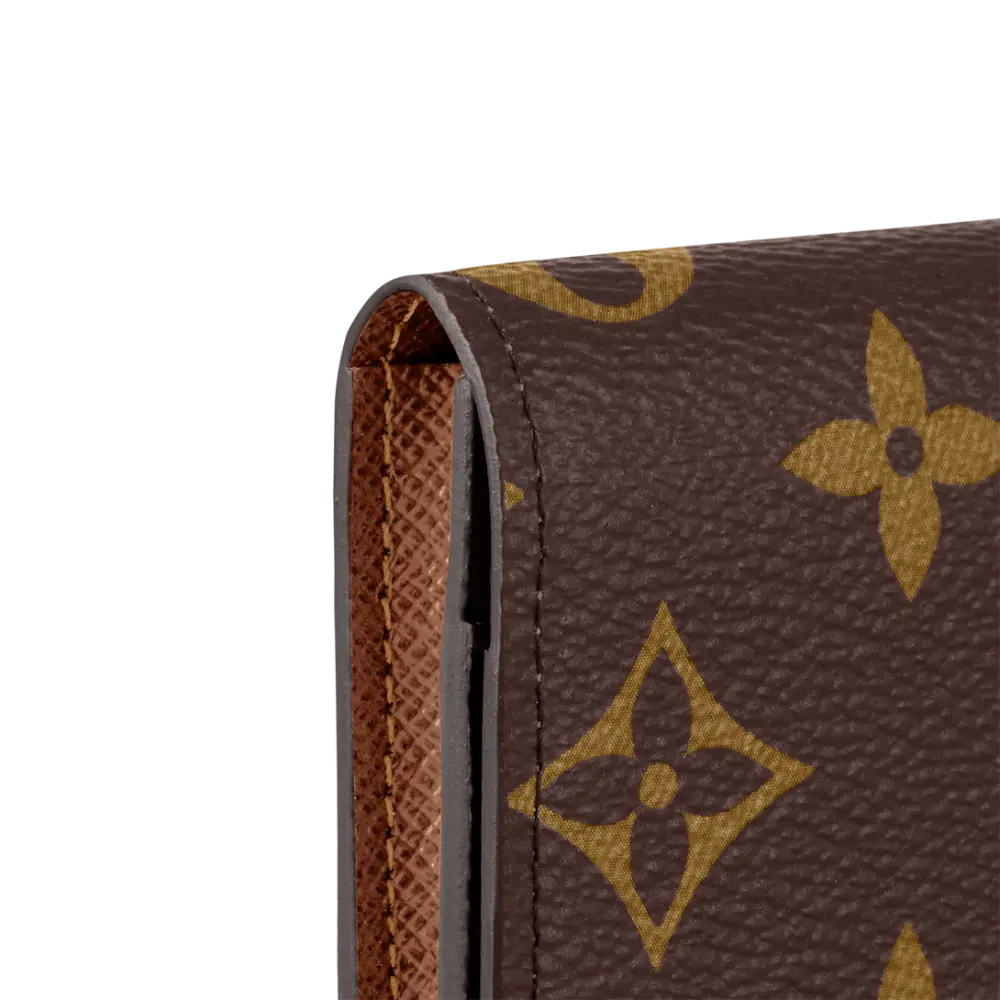 Ví Louis Vuitton Enveloppe Carte De Visite 'Brown' M63801 - Ảnh 6