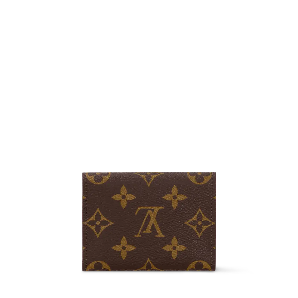 Ví Louis Vuitton Enveloppe Carte De Visite 'Brown' M63801 - Ảnh 2