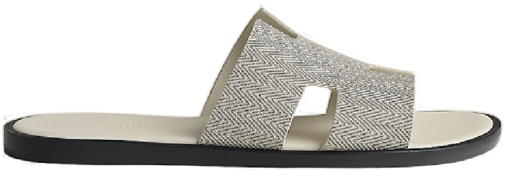 Dép Hermes Izmir Sandals ‘Ivory’ H231806ZHF8390